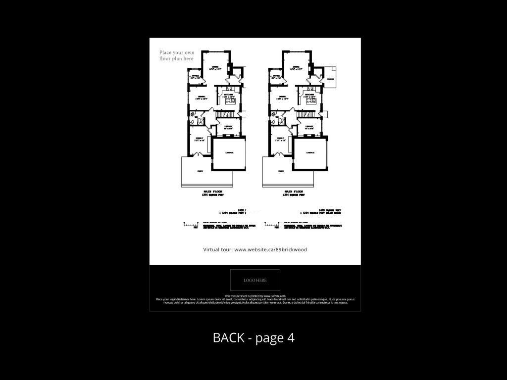 feature sheet folded template 2 - back